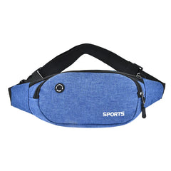 Men's Nylon Waist Pack Fanny Pack Money Belt Hip Bag for Mobile Phone