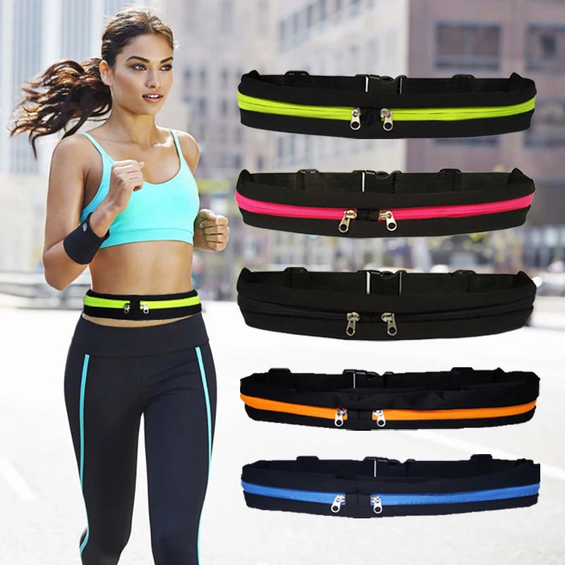Nylon Waist Pack Fanny Pack Bum Bags Hip Money Belt Travel