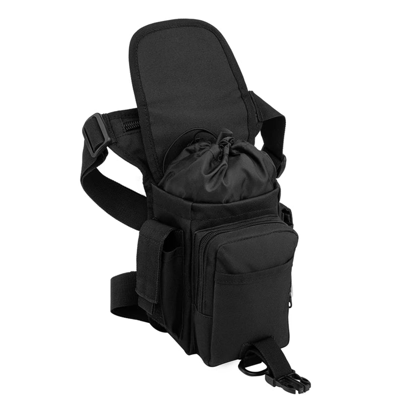 Nylon Waterproof Tactical Leg Bag for Women Fanny Thigh Pack