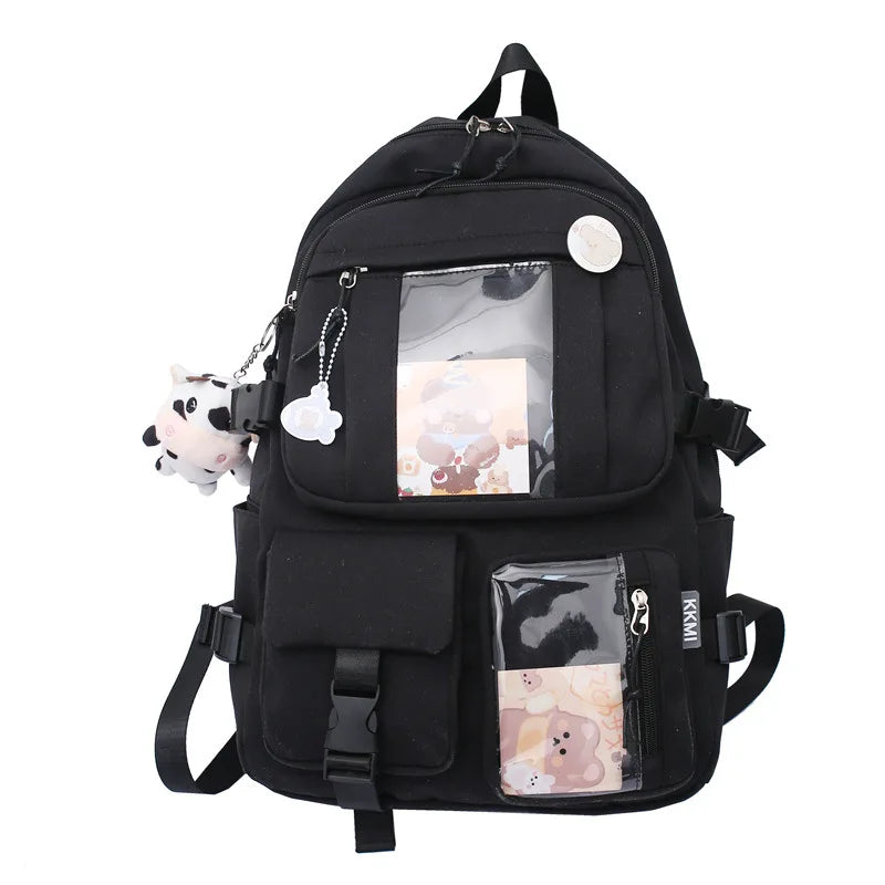 Waterproof Anti-theft Women Backpack Large Capacity School Bag