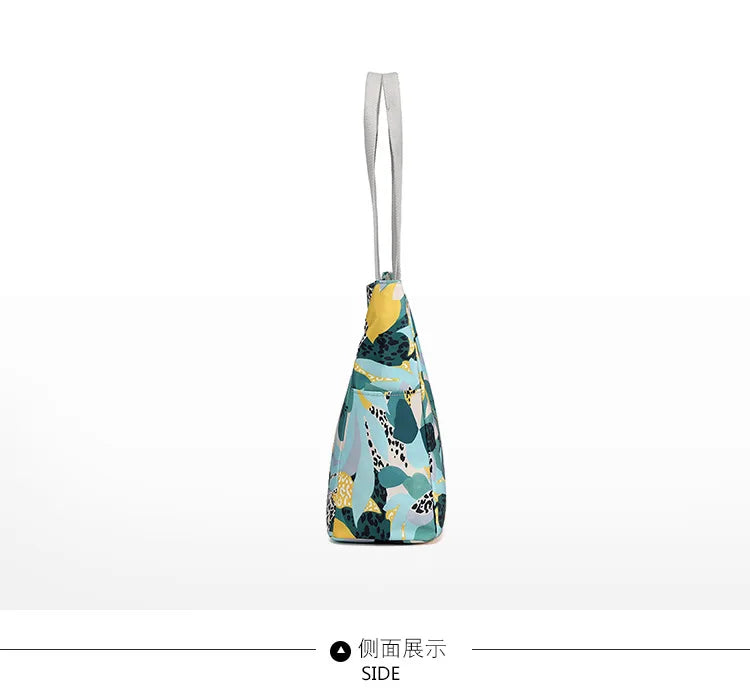 Nylon Women's Shoulder Bag Canvas Tote Mommy Bag