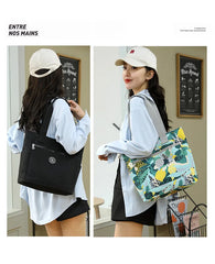 Nylon Women's Shoulder Bag Canvas Tote Mommy Bag