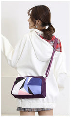 Nylon Women's Shoulder Bags Splice Female Crossbody Bags
