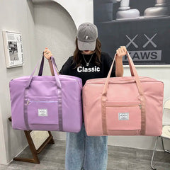 Women's Waterproof Travel Bag Large Capacity Duffle Bag