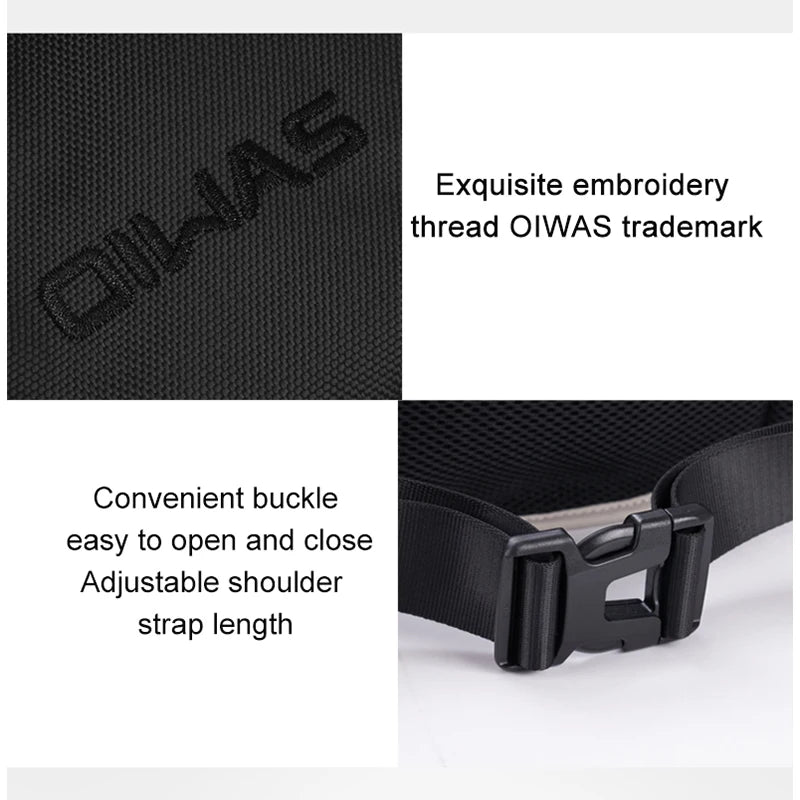 Canvas Waist Bag Pack Purse Large Phone Belt Bag Pouch