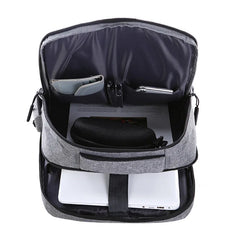 Men's Laptop Backpack with USB Charging Port