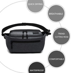 Waterproof Men Fanny Pack Waist Bag Phone Pouch Travel Waist Pack