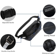 Waterproof Men Fanny Pack Waist Bag Phone Pouch Travel Waist Pack
