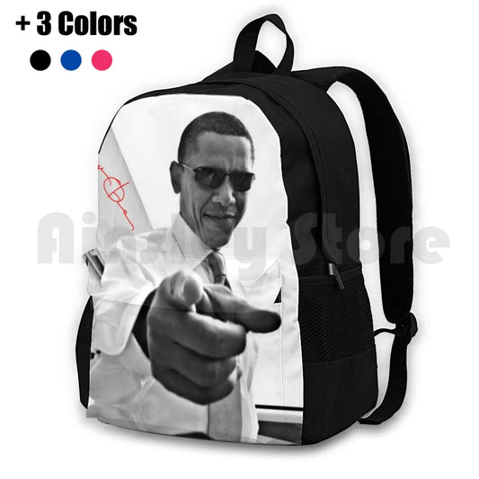 Obama Outdoor Hiking Backpack Waterproof Camping Travel