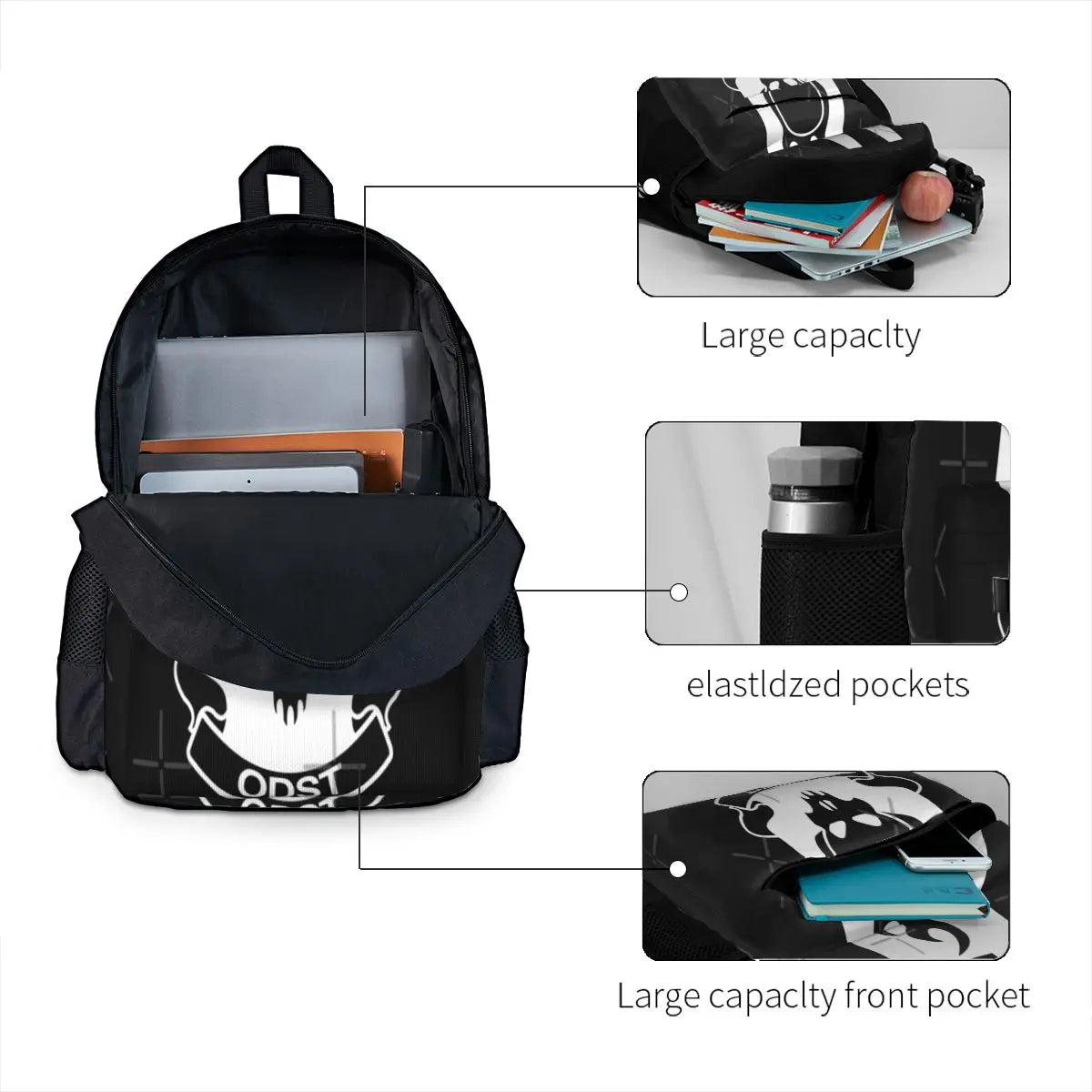 Waterproof Men's Odst Backpacks - Durable Travel Bag