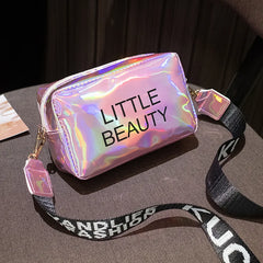 OkoLive Laser Crossbody Bag Jelly Shoulder Tote Messenger