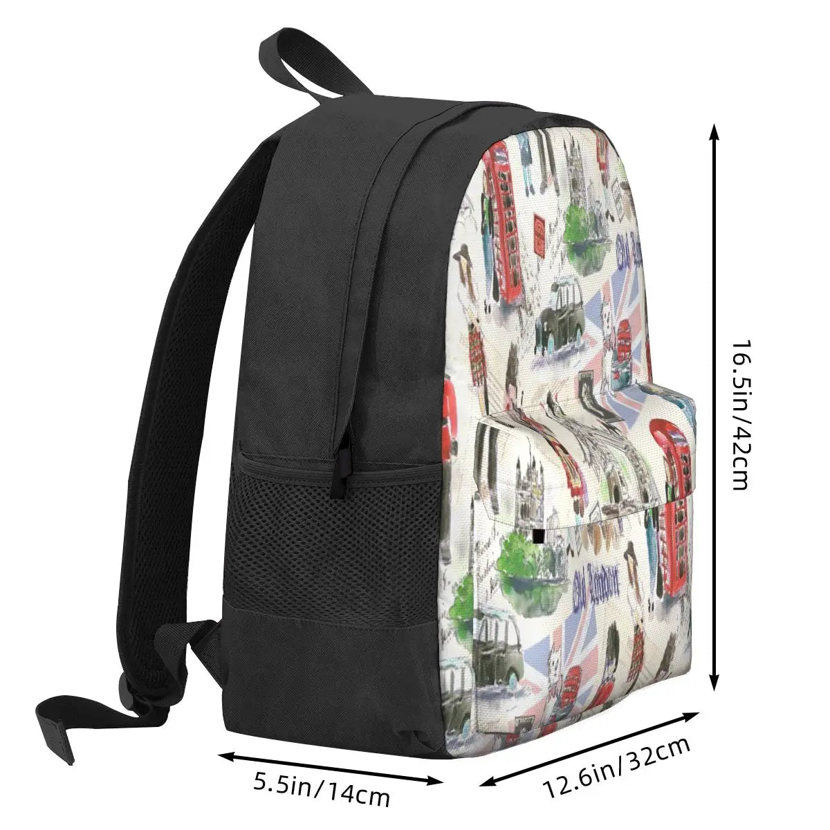 Old London Backpacks Men's and Women's School Bag
