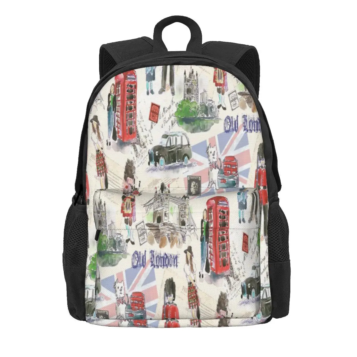 Old London Backpacks Men's and Women's School Bag
