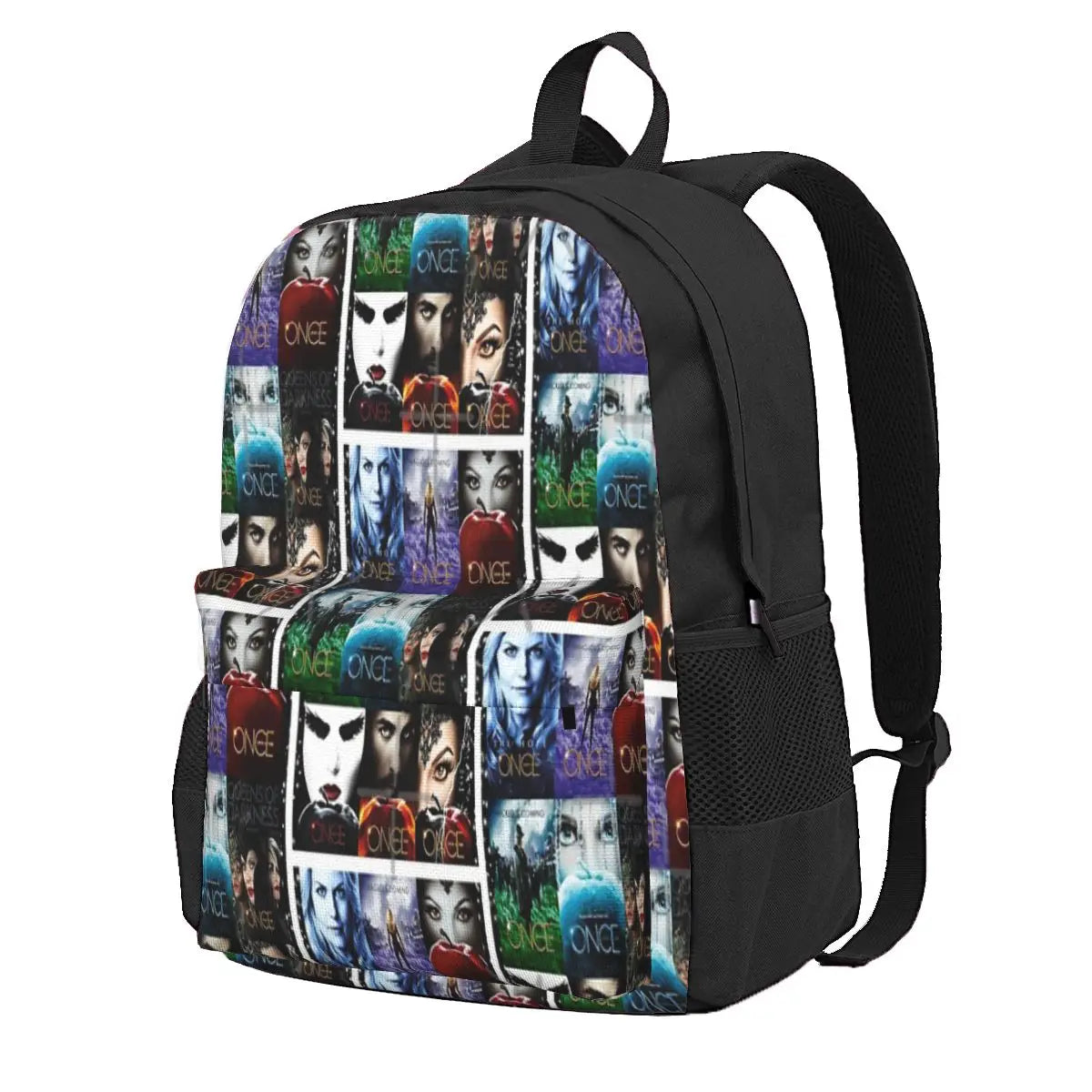Once Upon A Time 3 Backpacks Men's Women's School Handbag Bags