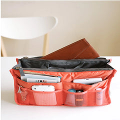 Nylon Travel Insert Organizer Bag for Women