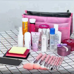 Nylon Travel Insert Organizer Bag for Women