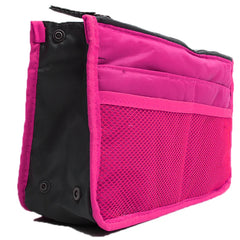 Nylon Travel Insert Organizer Handbag Purse Large Liner Cosmetic Bag