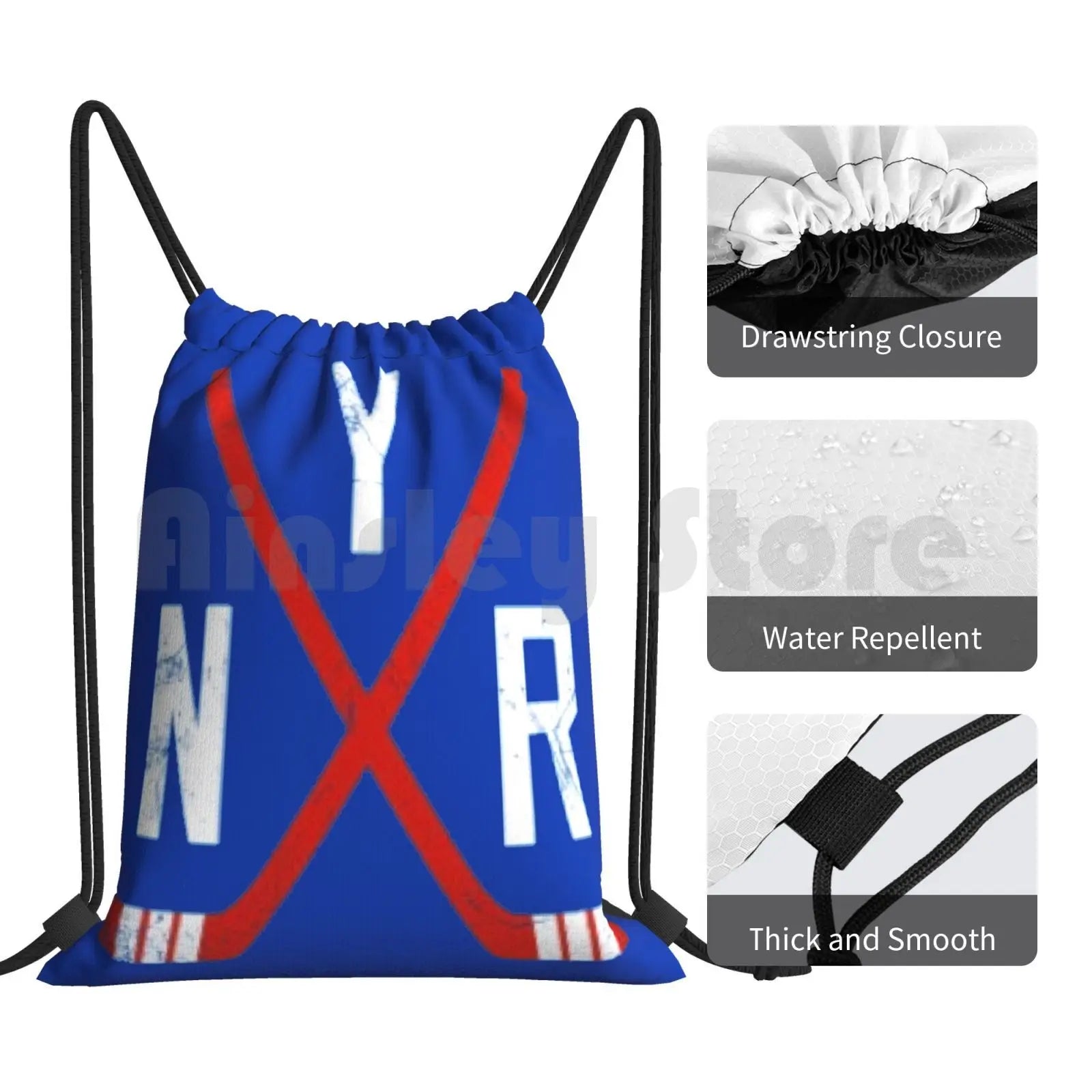 Backpack Drawstring Bag Riding Climbing Gym Bag Hockey Ice Hockey 6 Sport