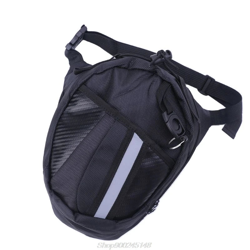Outdoor Leg Drop Motorcycle Waist Pack Fanny Thigh Belt Bike Bags