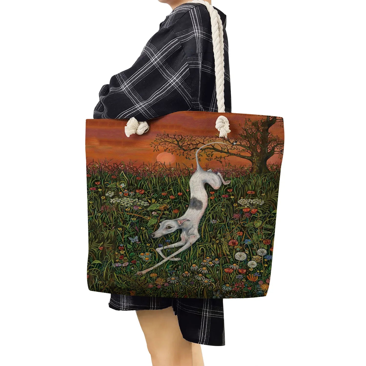 Dalmatians Graphic Women Shoulder Bags Eco Reusable Handbags