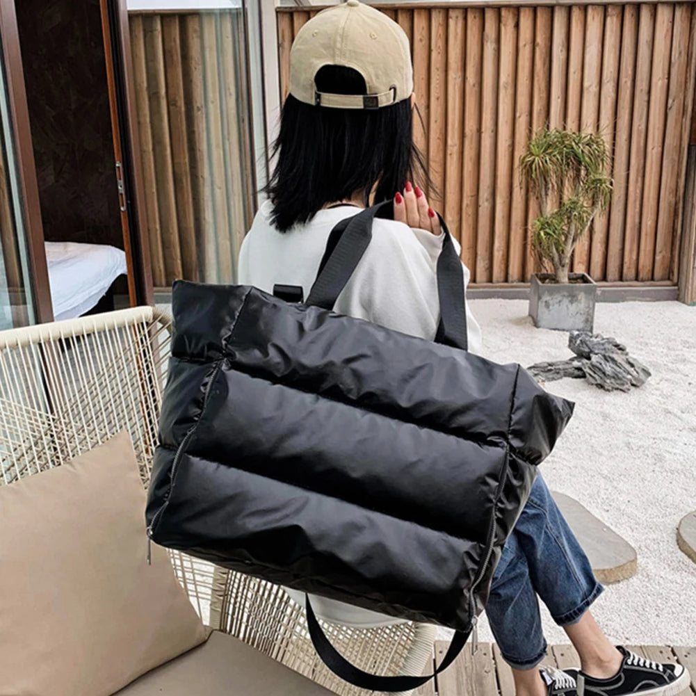 Yoga Handbag Large Capacity Waterproof Gym Sports Crossbody Bag for Women