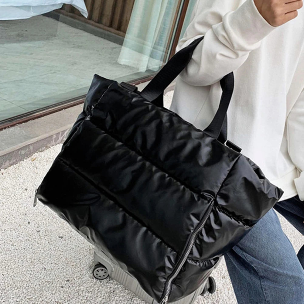 Yoga Handbag Large Capacity Waterproof Gym Sports Crossbody Bag for Women