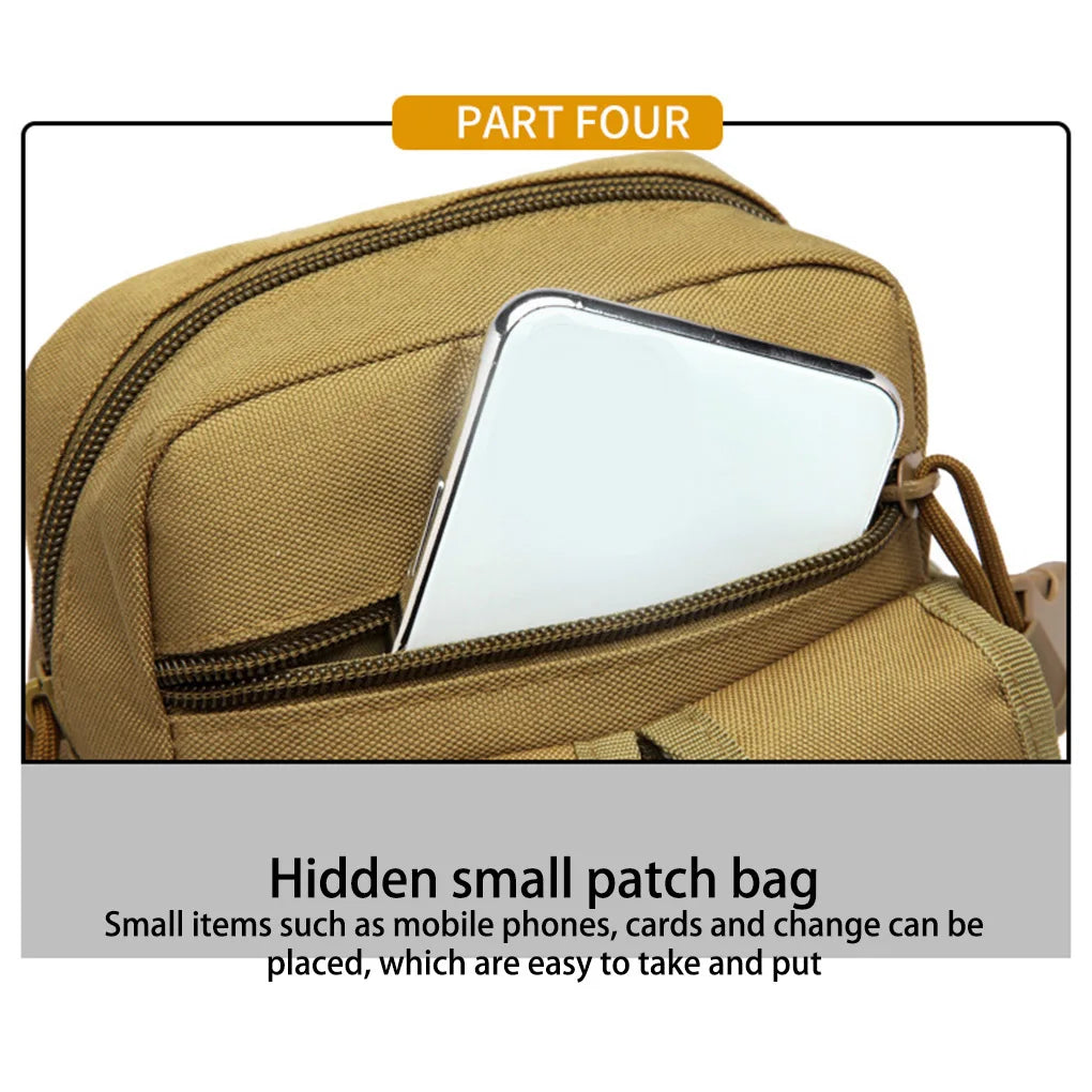 Outdoor Phone Waist Bag Waterproof Adjustable Pouch Camping Pack