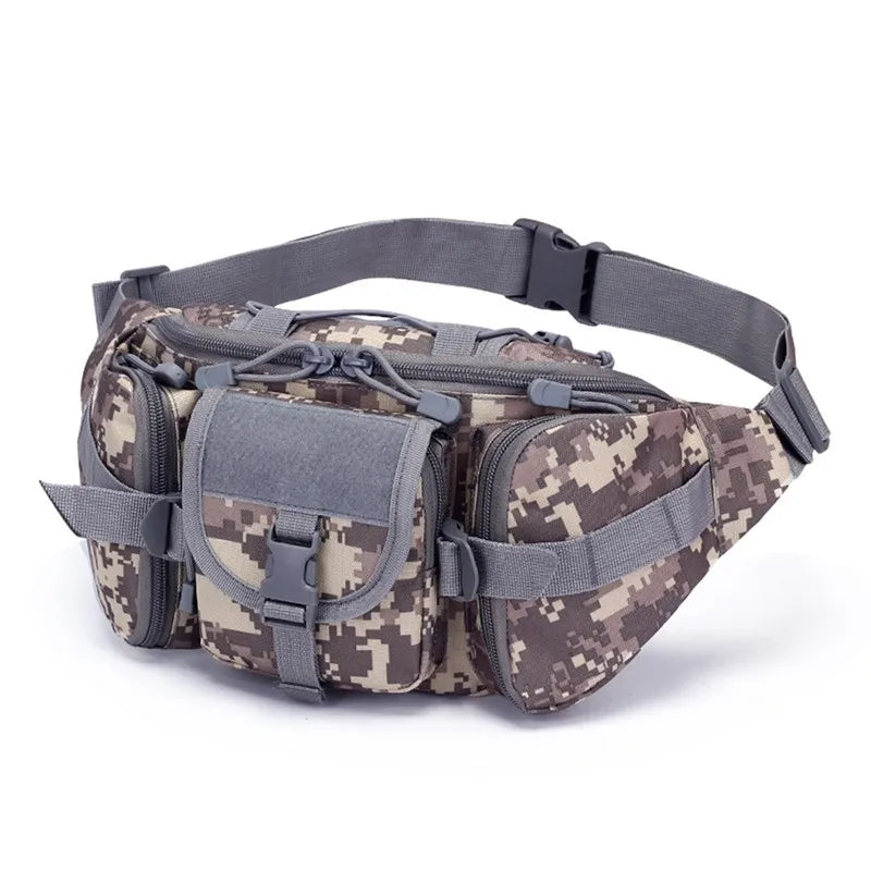 Tactical Waist Bag Waterproof Utility Pouch for Outdoor Sports