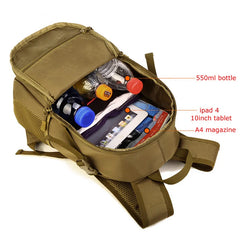 Military Tactical Backpack Waterproof Sport Travel Rucksack