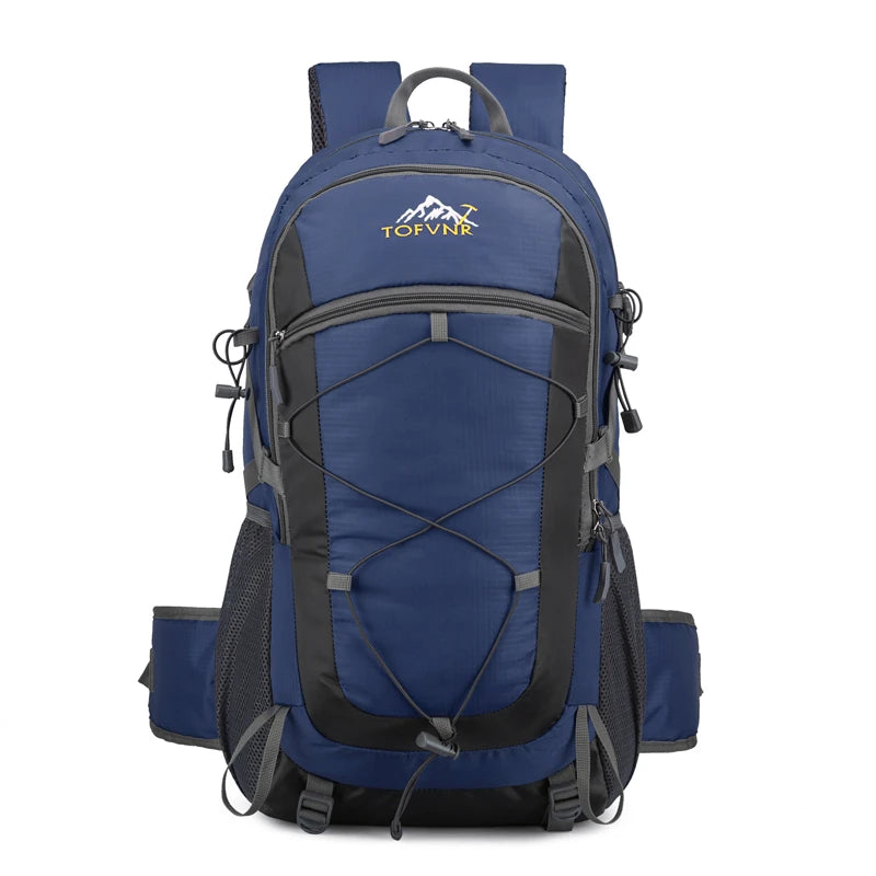 Waterproof Travel Backpack 40L for Men Women, Outdoor Camping Hiking Rucksack