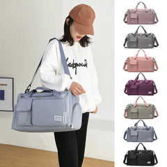 Waterproof Oxford Gym Bag with Shoes Compartment
