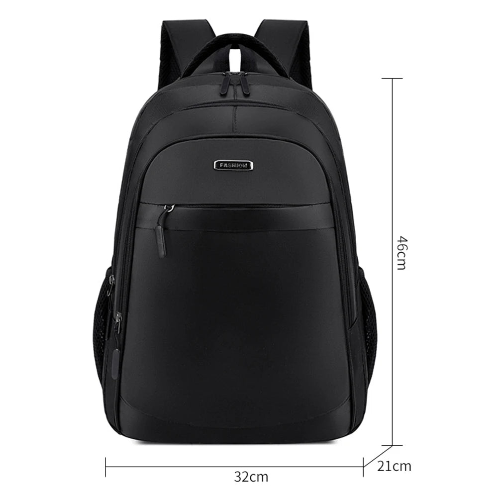 Oxford Business Laptop Backpack Large Capacity Waterproof Notebook Briefcase