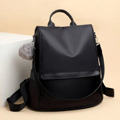 Oxford Canvas Backpack Women's Anti-Theft Versatile Schoolbag