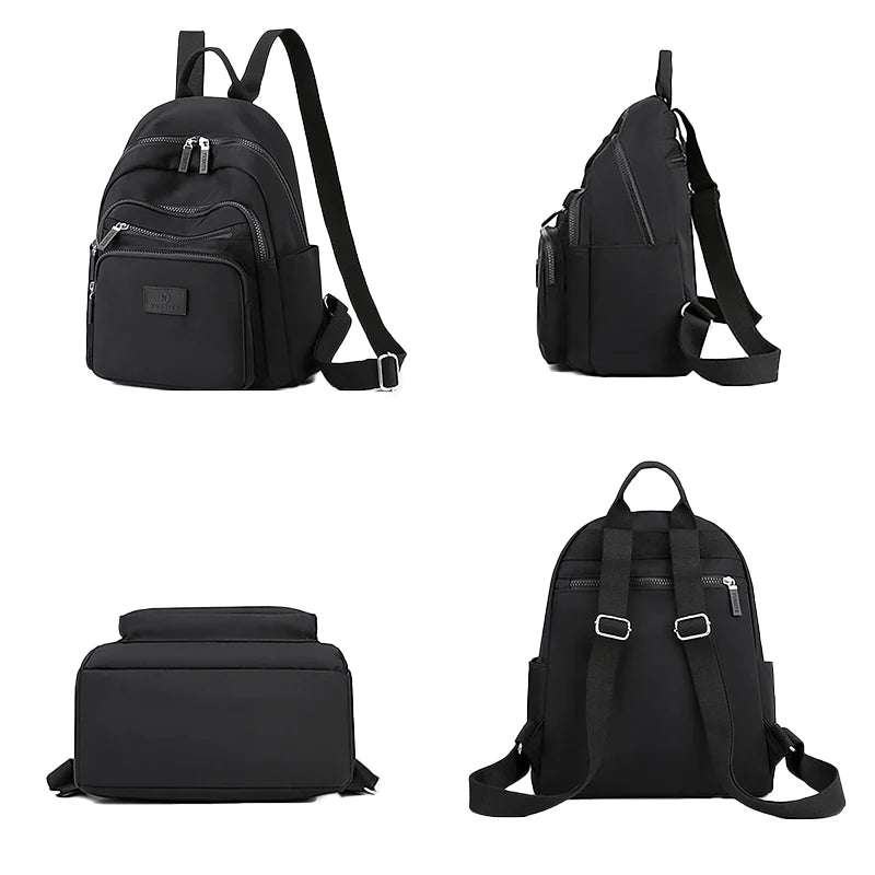 Fashionable Oxford Cloth Backpack for Women Students School Bag