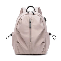 Large Capacity Women's Backpack College StudentsTravel Bag School - Solid