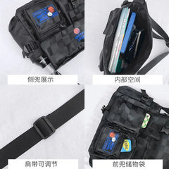 Oxford Crossbody Bag for Men and Women Large Capacity Handbag