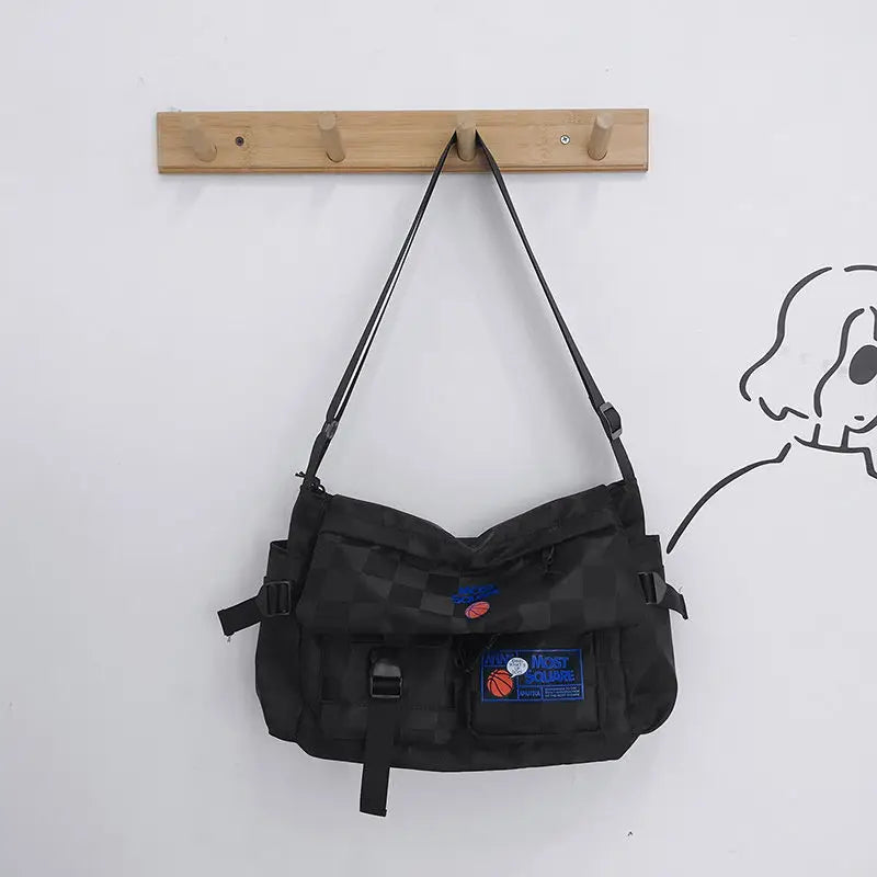 Oxford Crossbody Bag for Men and Women Large Capacity Handbag