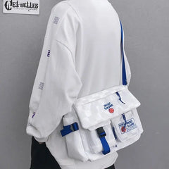 Oxford Crossbody Bag for Men and Women Large Capacity Handbag