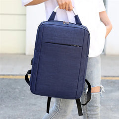 Oxford Ultralight Anti-Theft Office Men USB Backpack