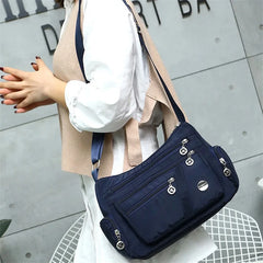 Oxford Waterproof Shoulder Bag For Women Casual Crossbody Bag