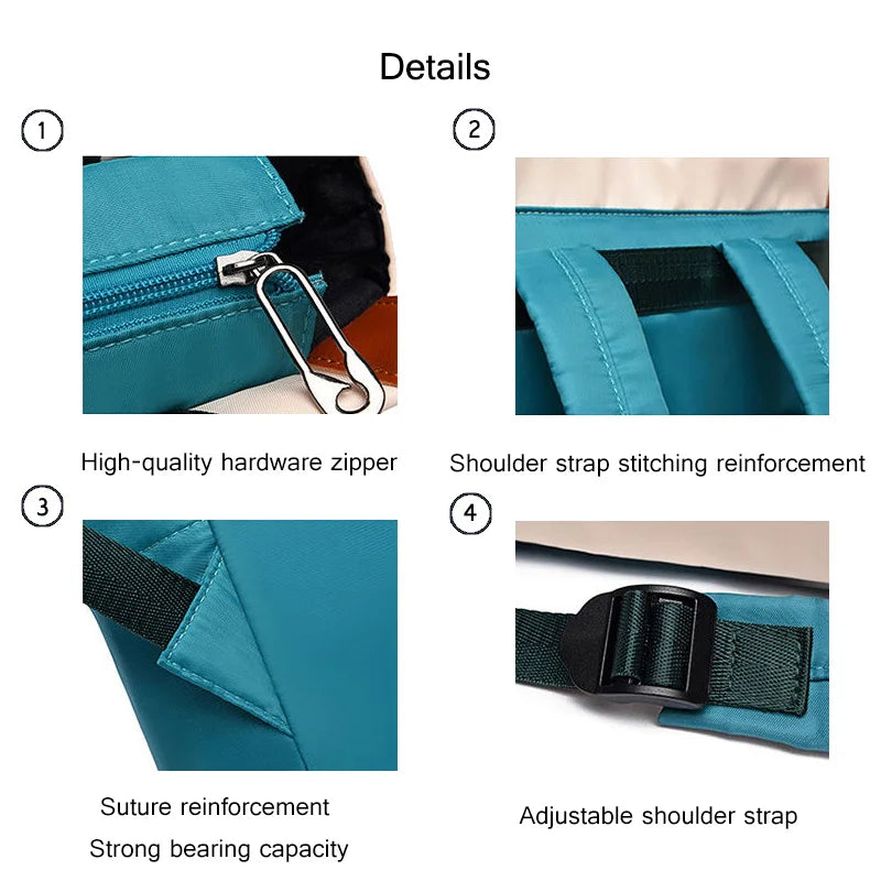 Oxford Women Backpacks-Girls Book Bags