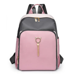 Large Capacity Oxford Women School Backpack