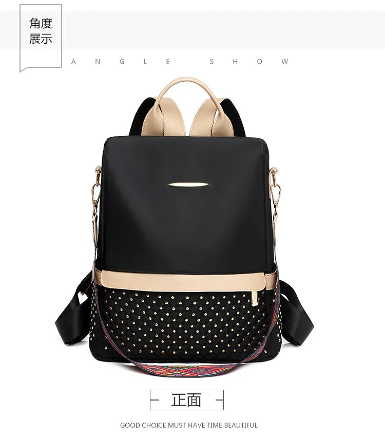 Oxford Women's Anti-Theft Travel Backpack Large