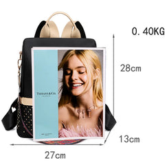 Oxford Women's Anti-Theft Travel Backpack Large
