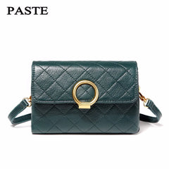 Crocodile Pattern Leather Tote Bag Small Tassel Shoulder Messenger Bags