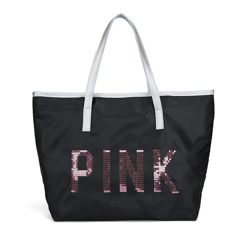 Designer Sequin Top-handle Handbag for Women