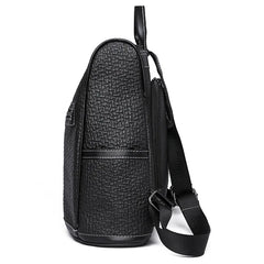PU Anti-theft Backpack Women Large-capacity Dual-use Backpack