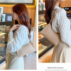 PU Ladies Leather Bag Women Retro Handbags Small Shoulder Bags