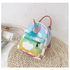 Small PU Leather Backpack Women Casual Shoulder Bag Travel School Rucks