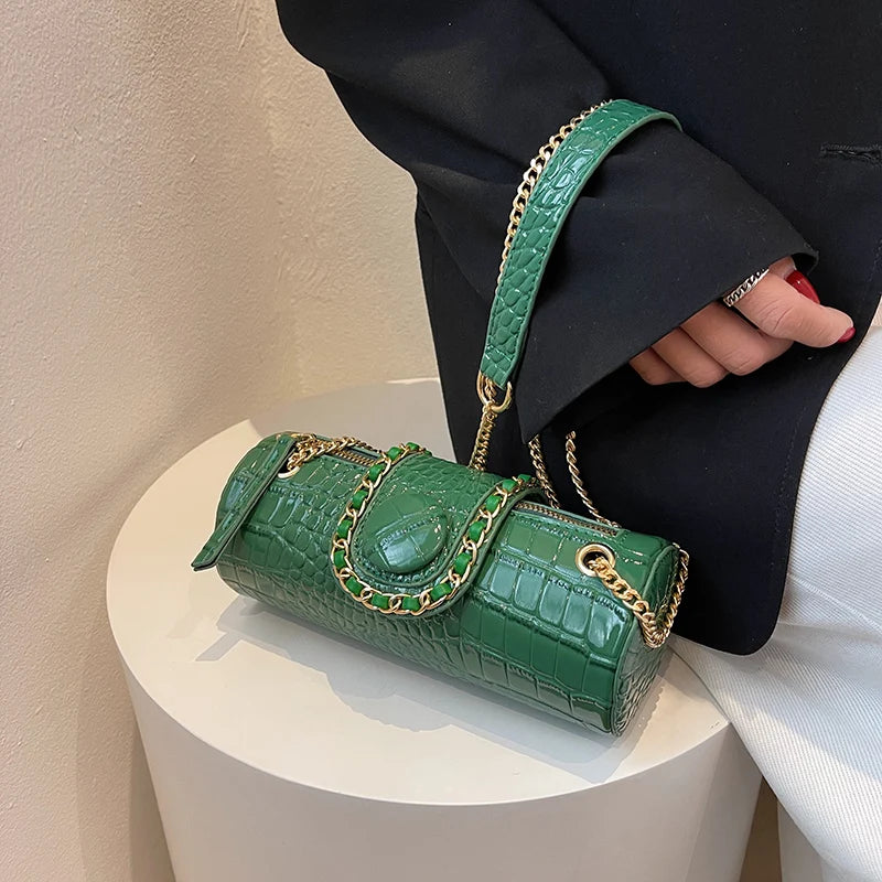 Women's PU Leather Crossbody Shoulder Handbag